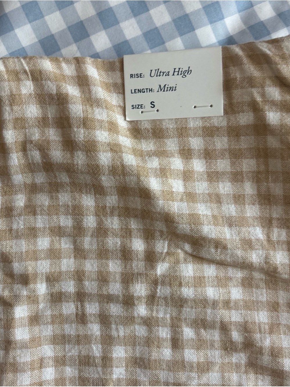 Abercrombie & Fitch Gingham Skort - Picture 2 of 3